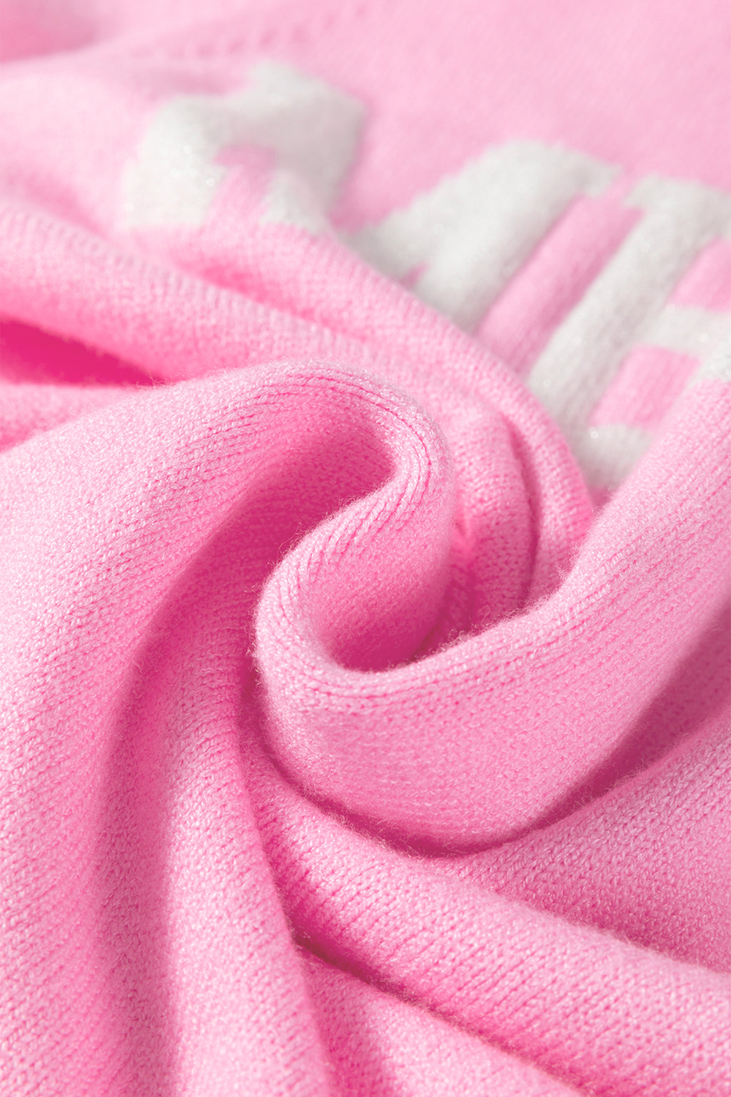 Bonbon MERRY Letter Pattern Christmas Raglan Sleeve Sweater