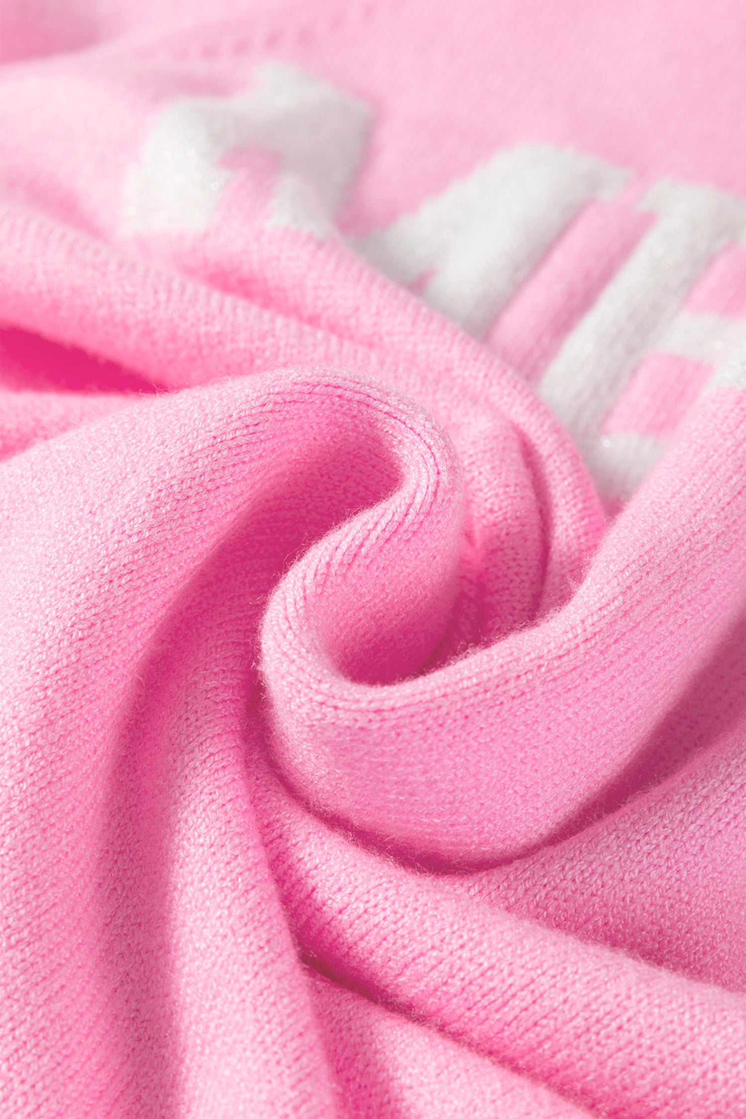 Bonbon MERRY Letter Pattern Christmas Raglan Sleeve Sweater